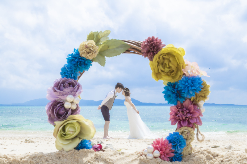 ブーケの中に♪