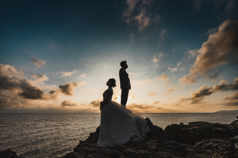 まるで映画のワンシーンような写真を