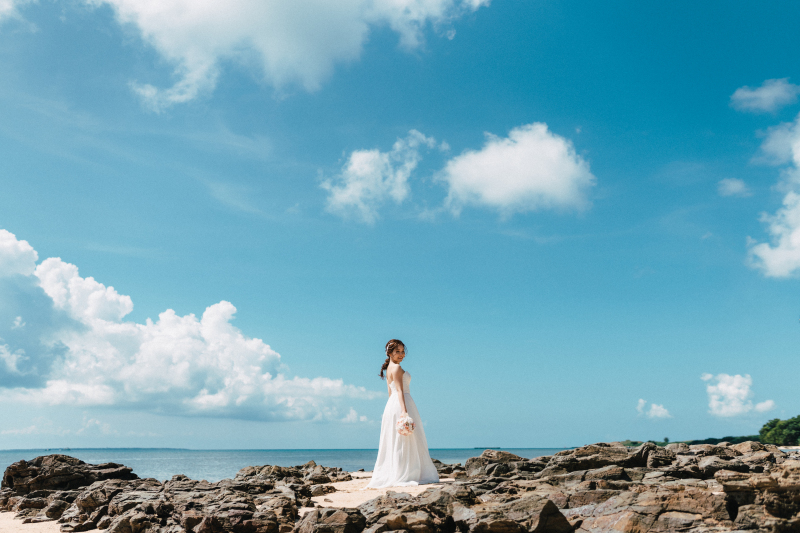 次に新婦様のおひとりでのショット