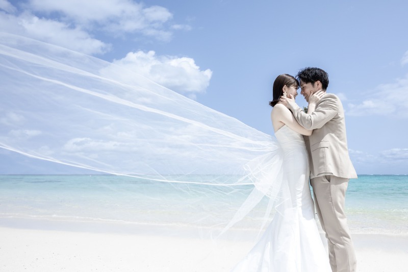 ベールとおふたり