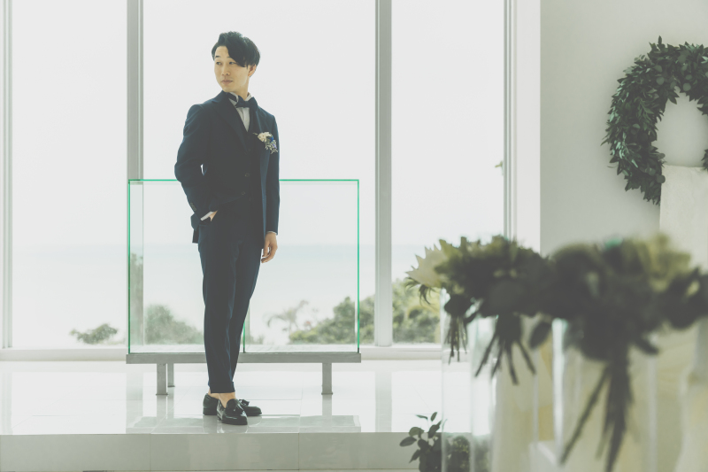 新郎様ソロショット