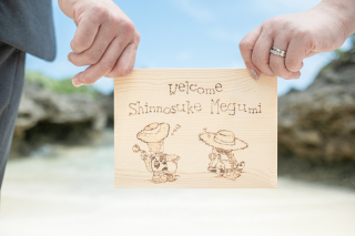 持ち込みアイテムたくさん！おふたりらしさ溢れる撮影＾＾