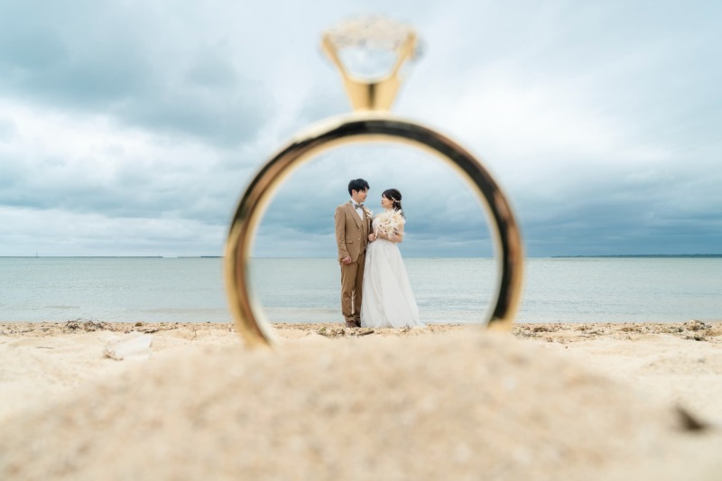 指輪の中に入って