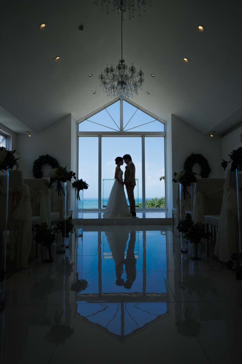 チャペル×シルエット