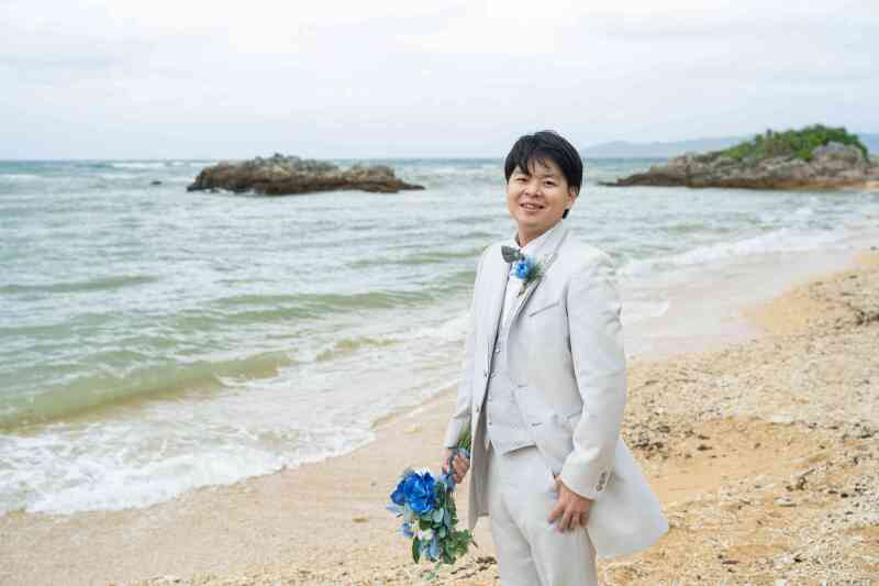 新郎様のソロショット!!