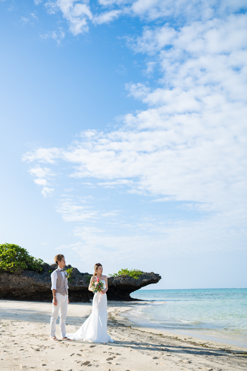 ビーチへ到着！