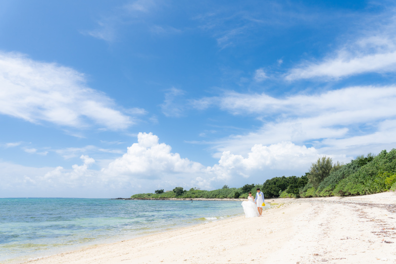 広がる大空の下