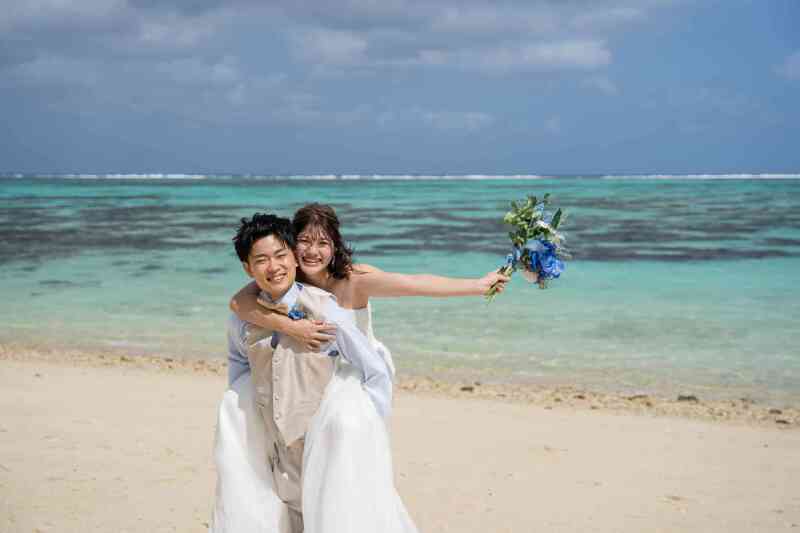 おんぶショット♪