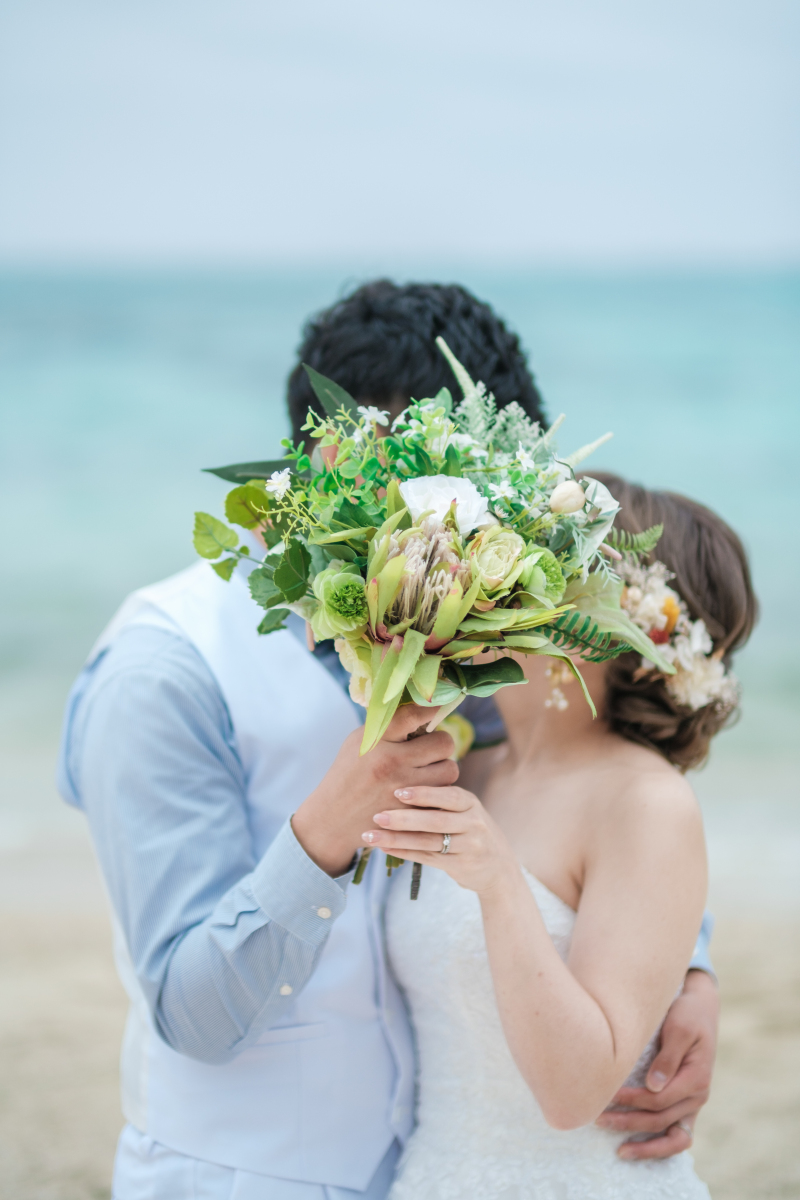 ブーケとおふたり