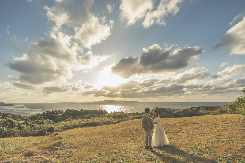 輝くオレンジ！石垣島サンセットフォトツアー