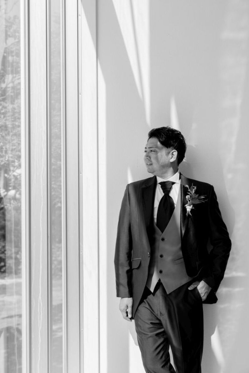 新婦を待つドキドキ