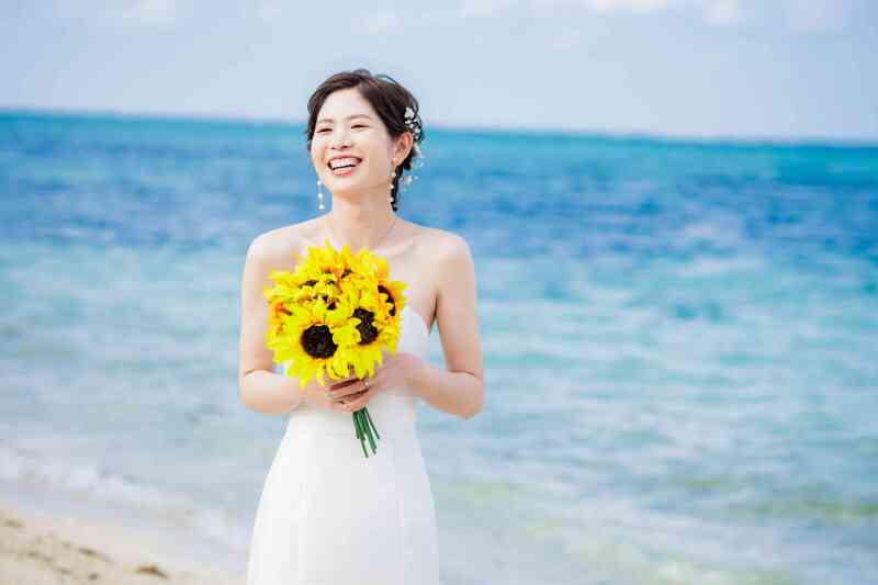 新婦様の笑顔に癒される