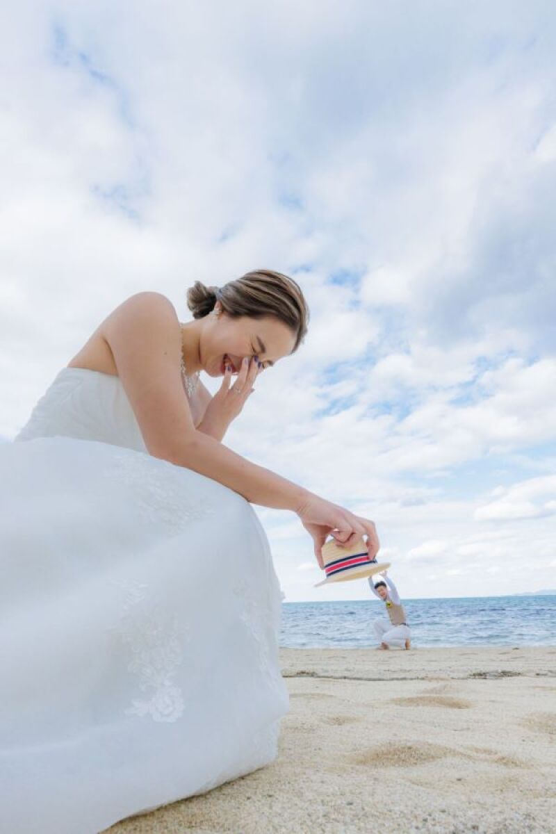 遠近法を使ったこんな面白撮影もw