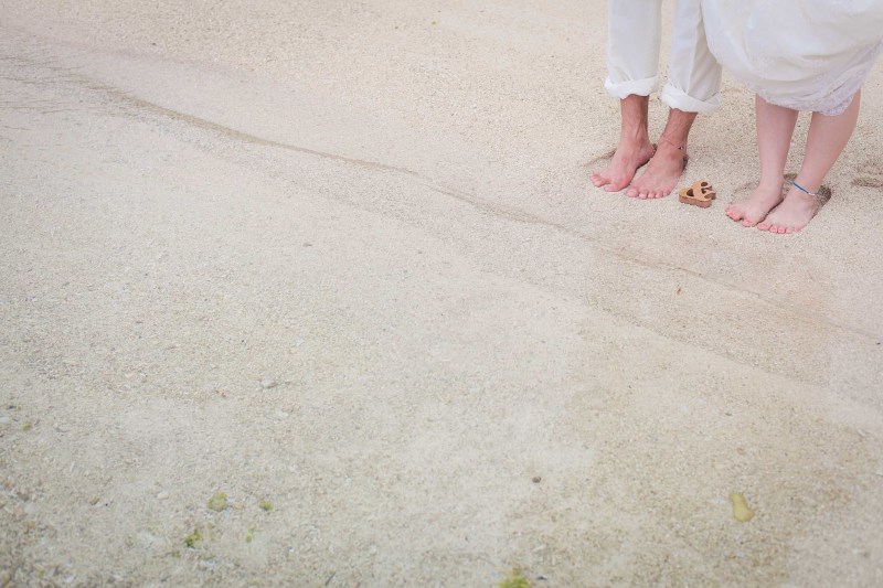 透き通る石垣の海で撮りたい一枚