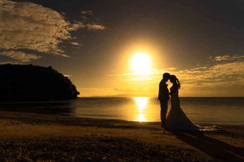 青い海とサンセットツアー