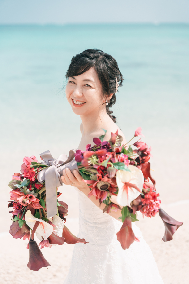 新婦様とブーケ