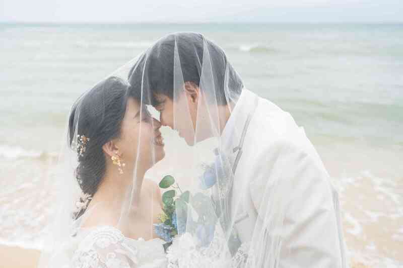 次は、、、ベールをかぶちゃって♪