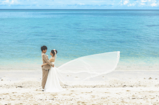 1か所で3度楽しい！ビーチ＆ウォーターイン＆空中ドローン