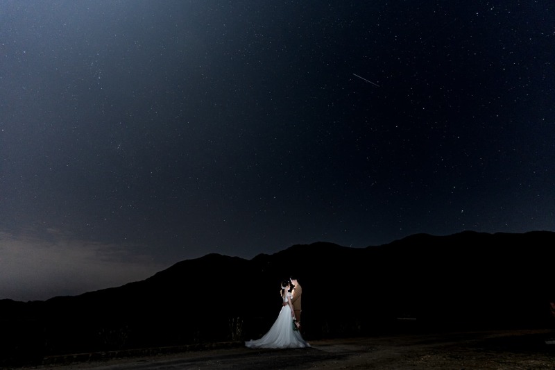 石垣島で楽しむ星空×ナイトフォトウエディング