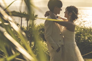 ロマンチックにウェディングフォトを♡