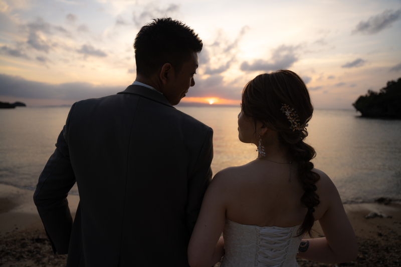 沈んでいく太陽