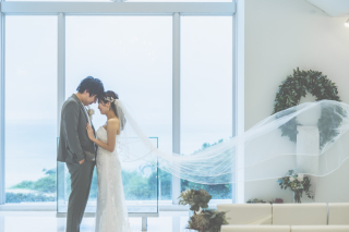 チャペルで幻想的なお写真を