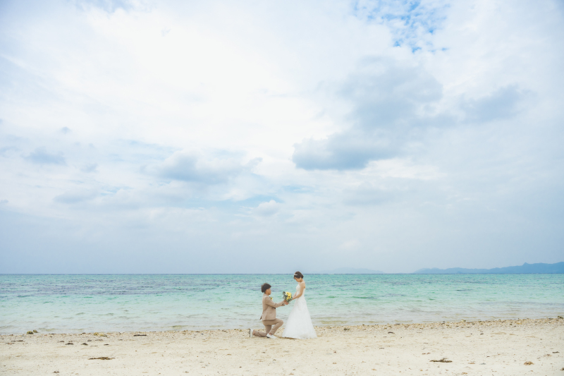 プロポーズシーンを再現