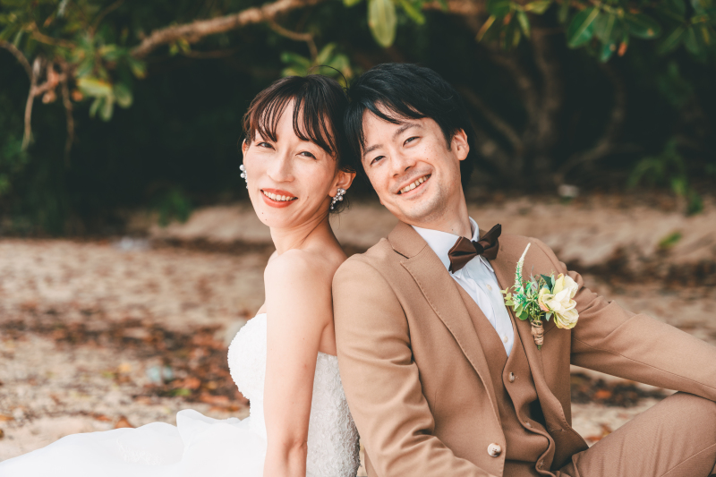 石垣島でウェディングフォト