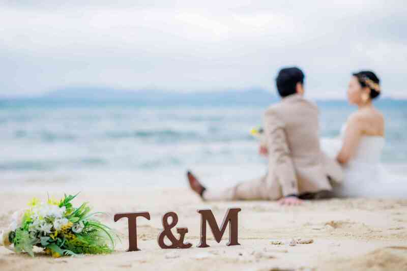 イニシャルを使って