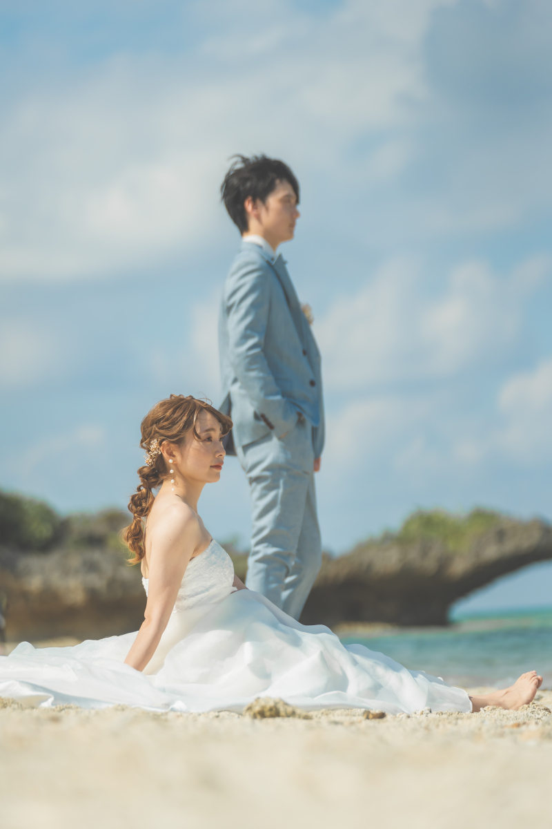 海を眺めて