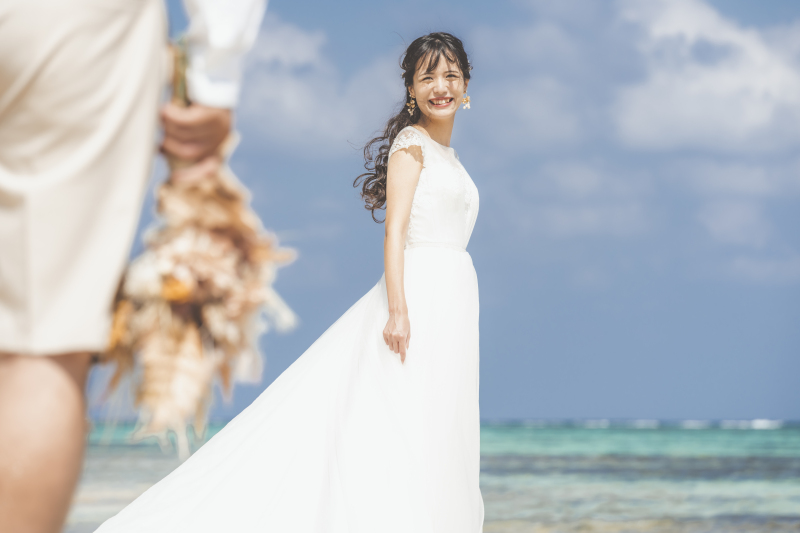 ブーケと新婦様