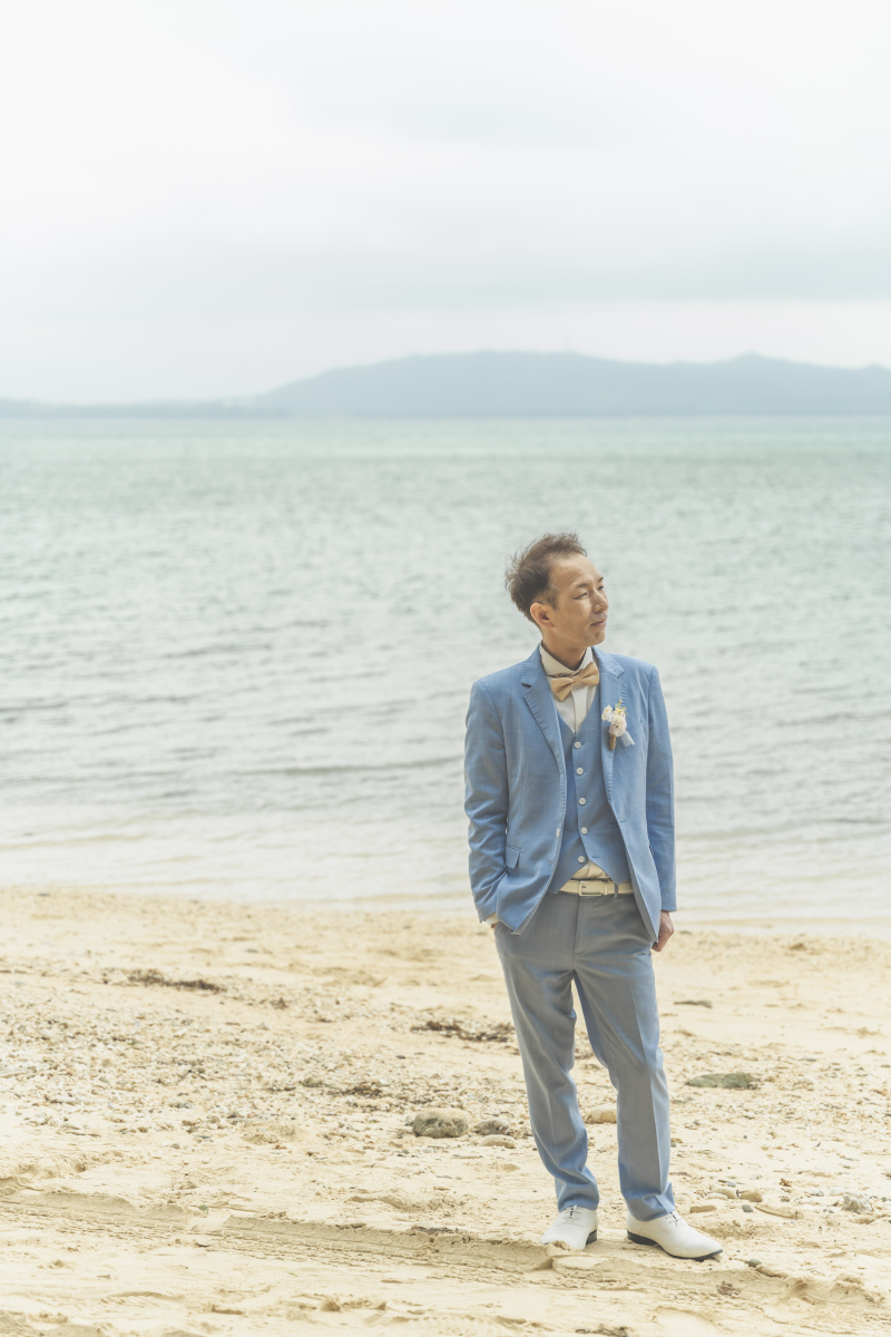 新郎様ソロショット