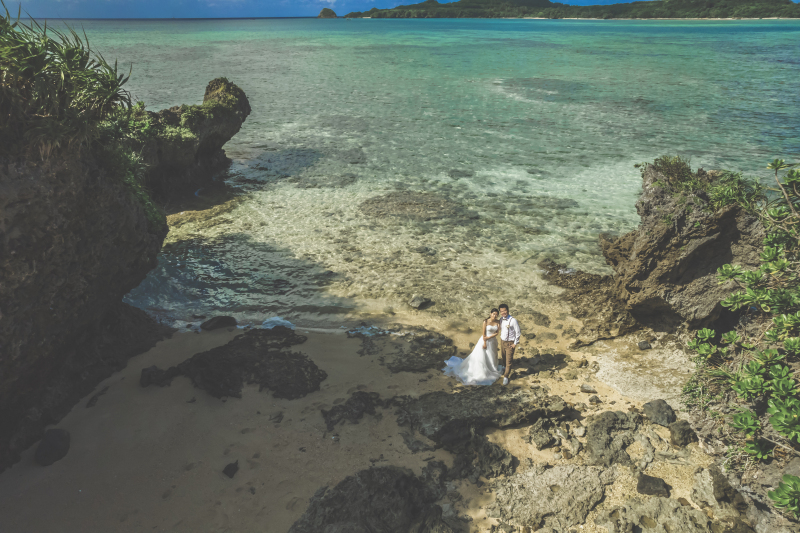 ビーチでたっぷり撮影