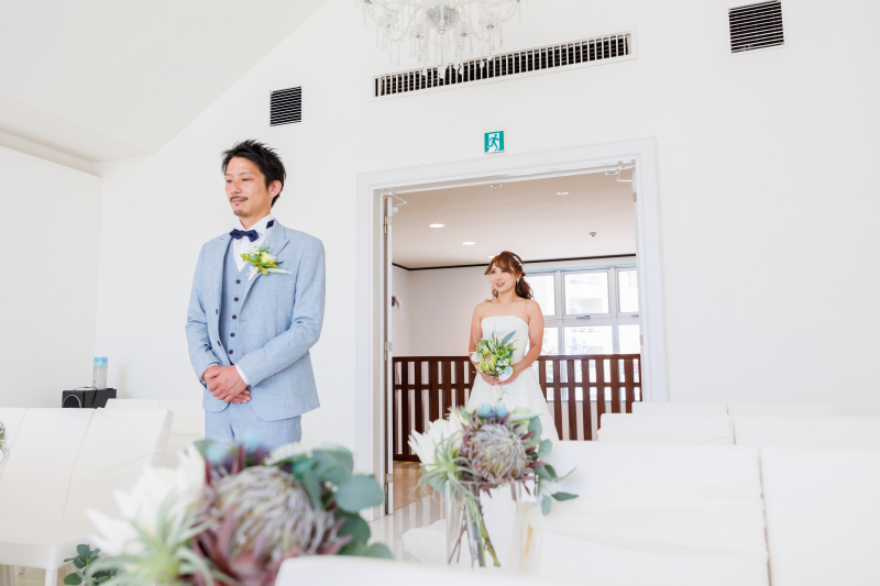 チャペルから！