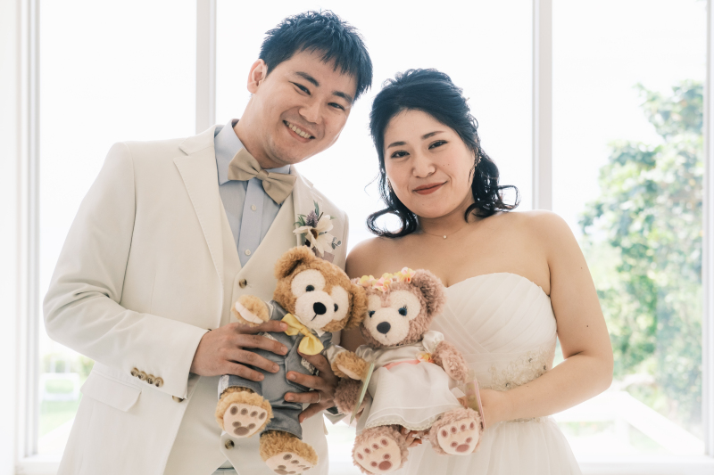ダッフィーと一緒に!