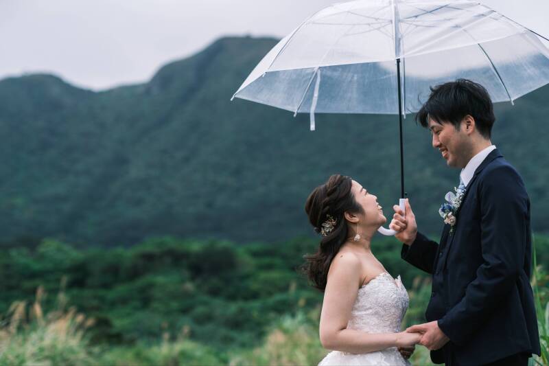 雨の日の撮影も