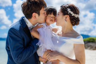 お子様と一緒に！天然ビーチ撮影with家族コミコミ130カット