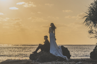 セルフヘアメイク！ビーチサンセット♪