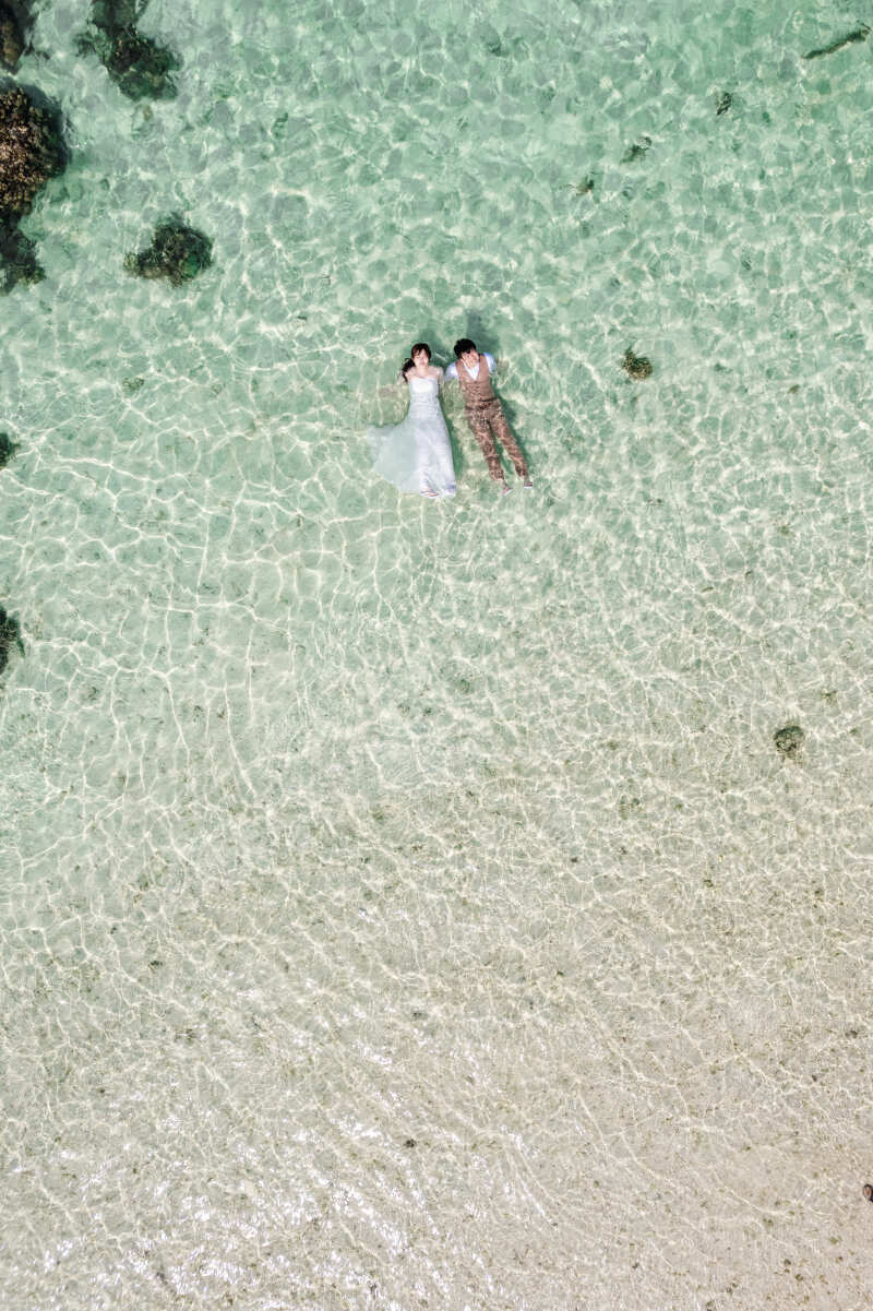 ウォーターイン×ドローン