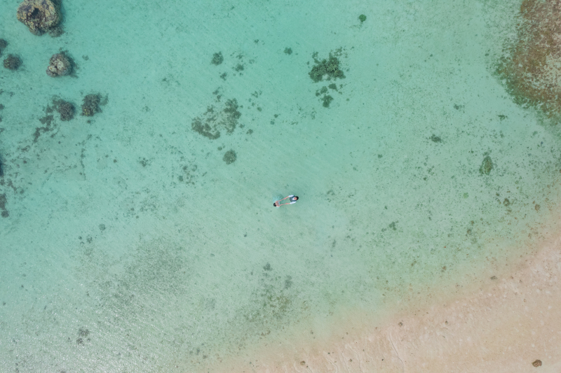 晴れた石垣島を満喫