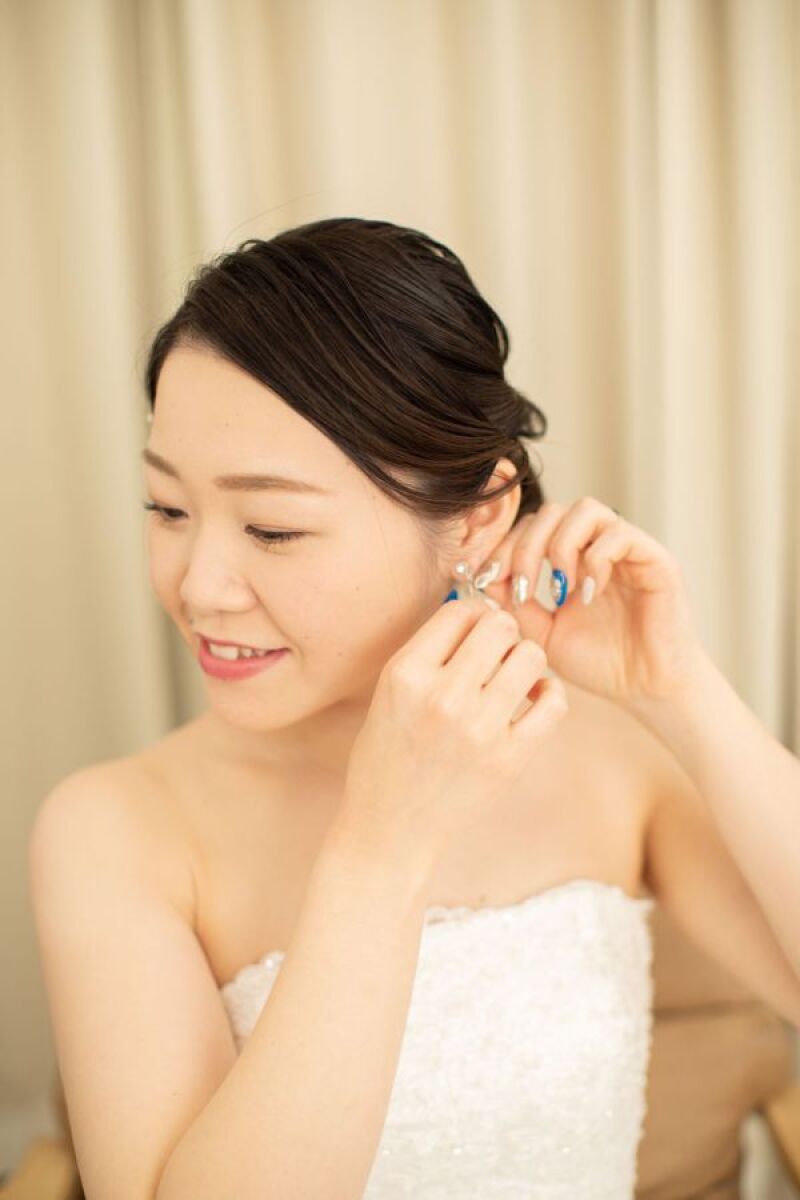 花嫁様のお支度