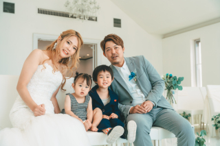 お子さんも一緒に元気に撮影♪