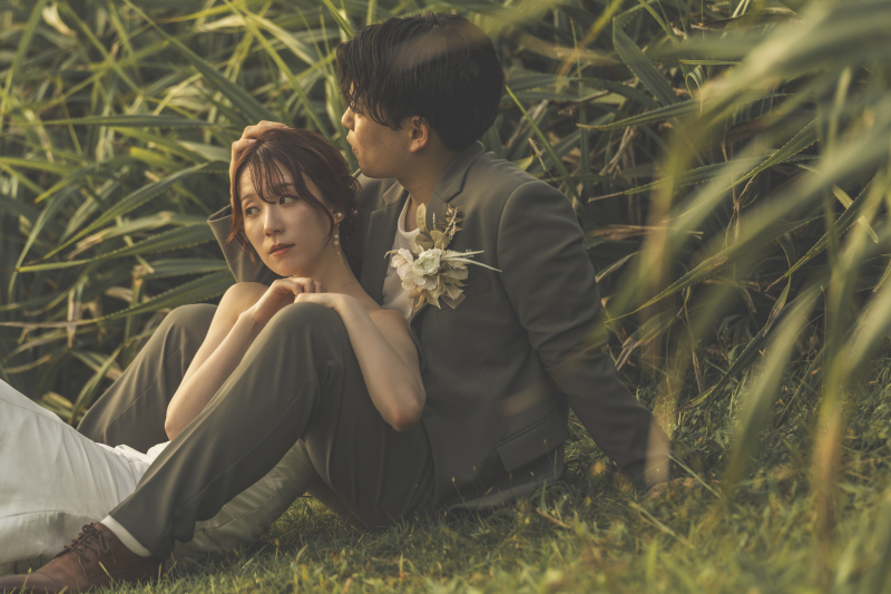 くつろぐふたり