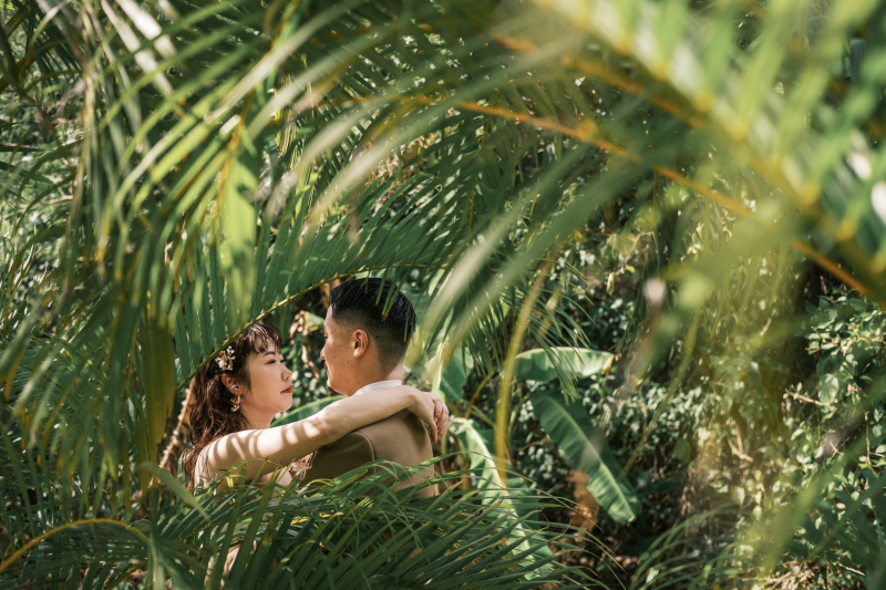 グリーンの中で