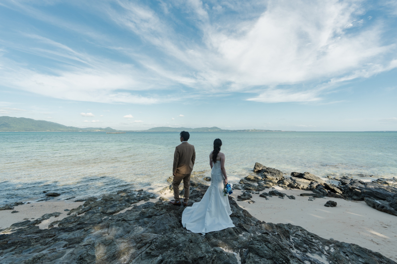 capryフォトウェディング石垣島（キャプリィフォトウェディング石垣島）_海で撮影できる