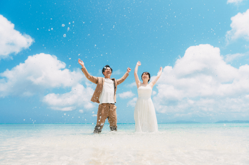 capryフォトウェディング石垣島（キャプリィフォトウェディング石垣島）_海で撮影できる
