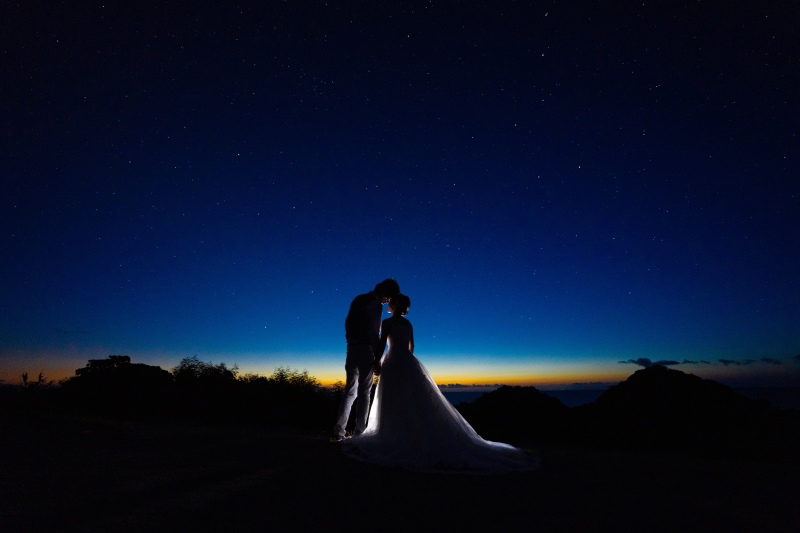 capryフォトウェディング石垣島（キャプリィフォトウェディング石垣島）_夜景で撮影できる