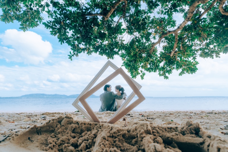 capryフォトウェディング石垣島（キャプリィフォトウェディング石垣島）_海で撮影できる