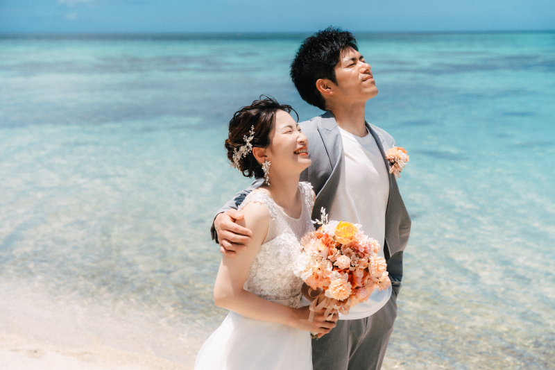 capryフォトウェディング石垣島（キャプリィフォトウェディング石垣島）_海で撮影できる