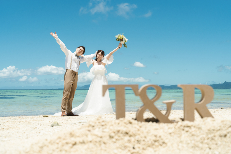 capryフォトウェディング石垣島（キャプリィフォトウェディング石垣島）_海で撮影できる